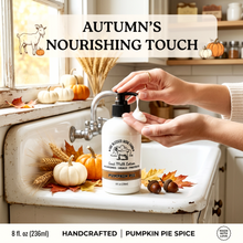 Load image into Gallery viewer, Pumpkin Pie Goat Milk Lotion by One Blessed Acre Farm
