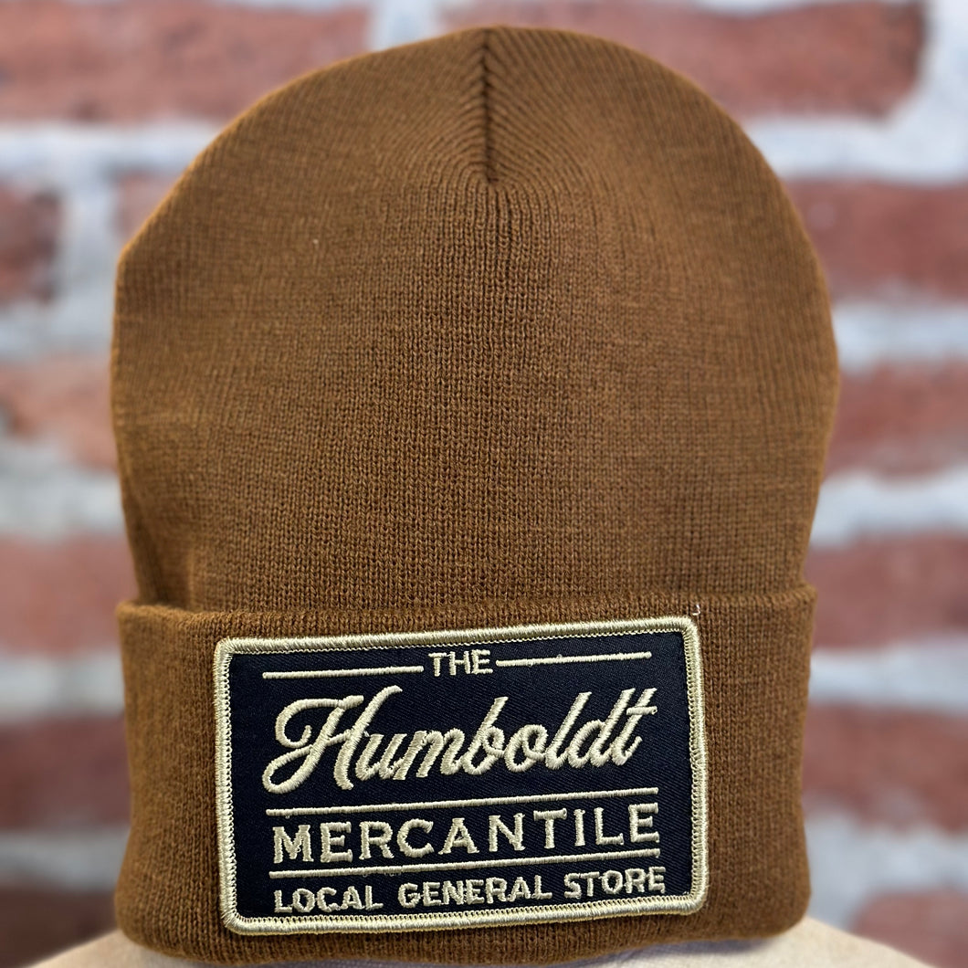 The Humboldt Mercantile Logo Beanies