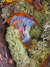 Load image into Gallery viewer, Glass Blown Chanterelle Mushroom
