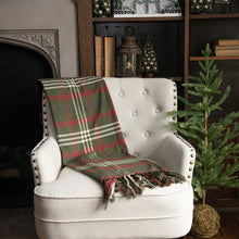 Load image into Gallery viewer, Plaid Throw Blankets

