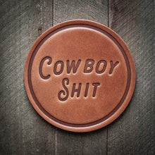 Load image into Gallery viewer, Vintage Leather Coasters
