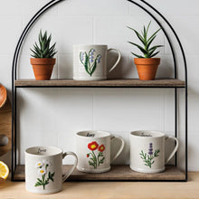 Load image into Gallery viewer, Floral Embossed Mugs
