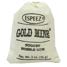 Load image into Gallery viewer, Espeez Gold Mine Rock Bubble Gum
