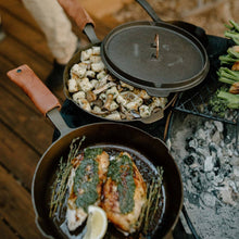 Load image into Gallery viewer, All-In-One Cast Iron Skillet
