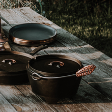 Load image into Gallery viewer, Polished Cast Iron Dutch Oven
