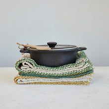Load image into Gallery viewer, Stoneware Brie Baker w/ Bamboo Spreader
