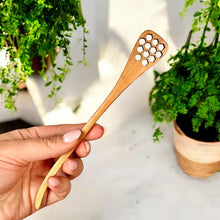 Load image into Gallery viewer, Bamboo Honey Dipper Spoon
