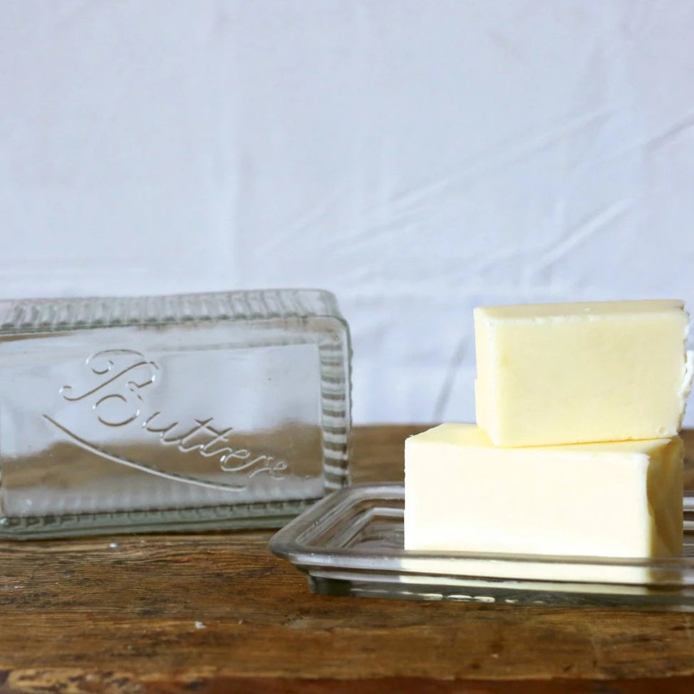 Glass Butter Dish