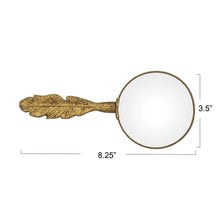 Load image into Gallery viewer, Antique Feather Magnifying Glass
