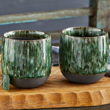 Load image into Gallery viewer, Hot + Cold Stoneware Stemless Mug
