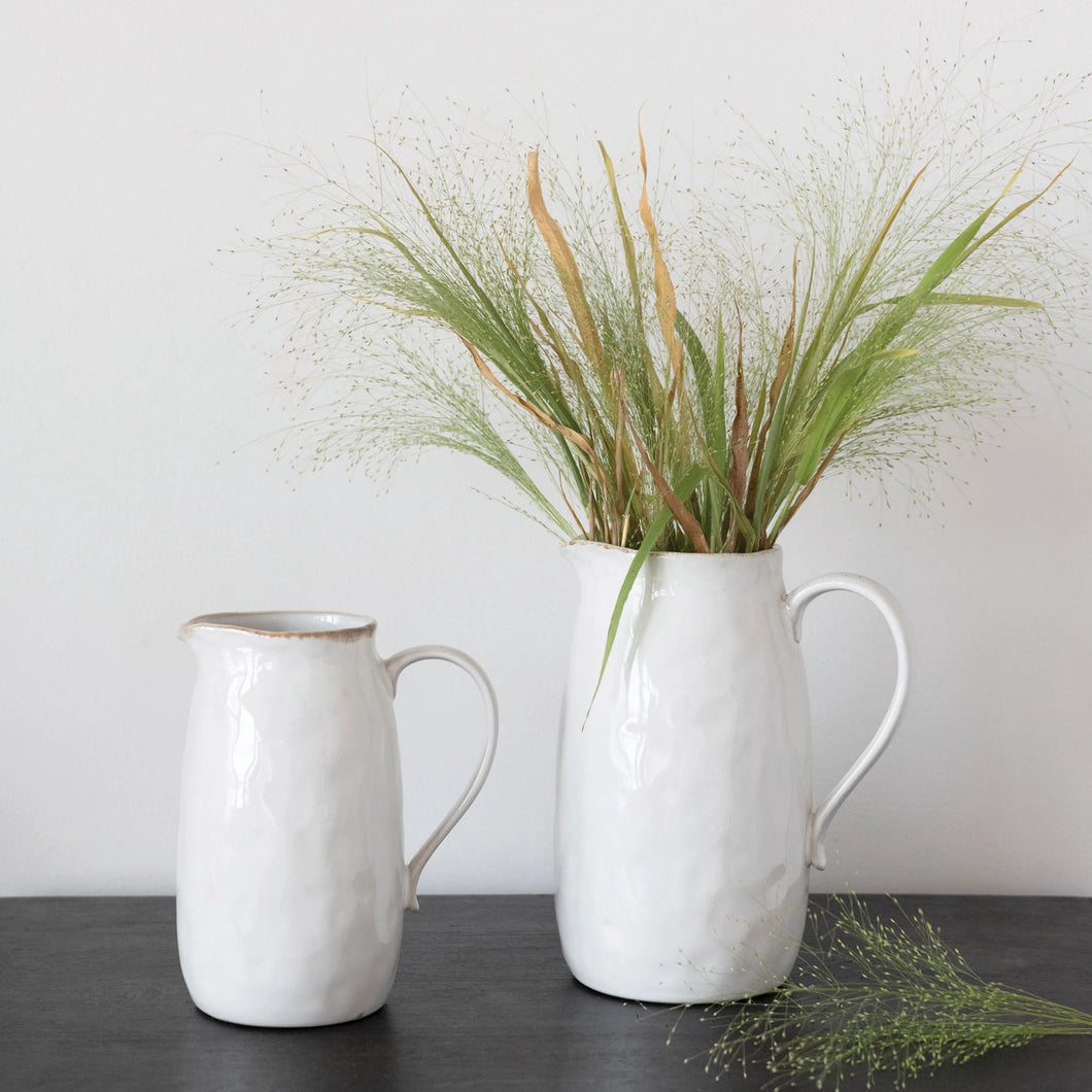 Stoneware Pitcher
