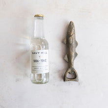 Load image into Gallery viewer, Antique Brass Fish Bottle Opener
