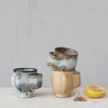 Load image into Gallery viewer, Stoneware Mug w/ Tea Bag Holder
