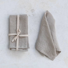 Load image into Gallery viewer, Stonewashed Linen Napkins, Set of 4
