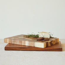 Load image into Gallery viewer, Suar Wood End Grain Board w/ Handles
