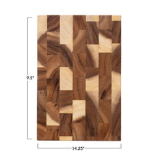 Load image into Gallery viewer, Suar Wood End Grain Board w/ Handles
