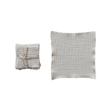 Load image into Gallery viewer, Square Cotton Double Cloth Dish Cloths
