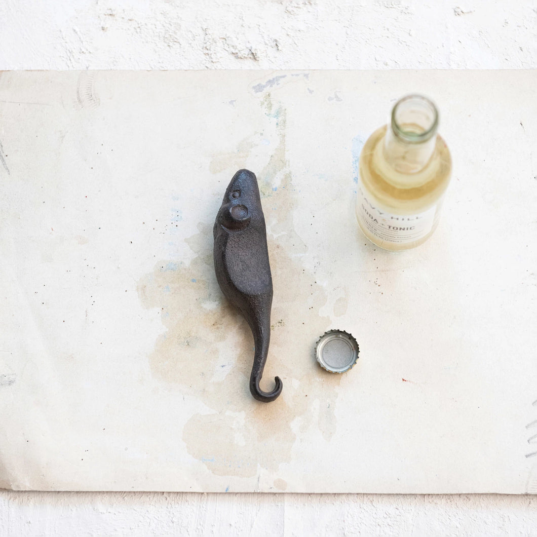 Cast Iron Mouse Bottle Opener