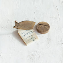 Load image into Gallery viewer, Hand-Forged Mouse Cheese Knife
