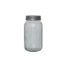 Load image into Gallery viewer, Coffee Glass Jar w/ Lid
