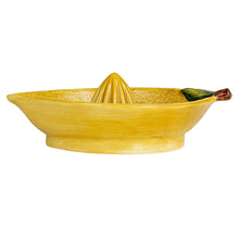 Load image into Gallery viewer, Hand-Painted Lemon Shaped Juicer
