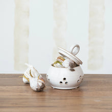 Load image into Gallery viewer, Stoneware Garlic Keeper
