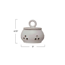 Load image into Gallery viewer, Stoneware Garlic Keeper
