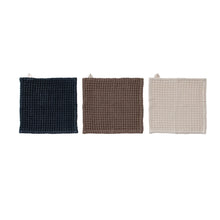 Load image into Gallery viewer, Waffle Weave Dish Cloths w/ Serving Board
