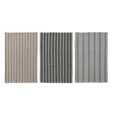Load image into Gallery viewer, Cotton Slub Tea Towel w/ Stripes
