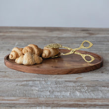 Load image into Gallery viewer, Embossed Brass Tongs
