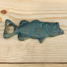 Load image into Gallery viewer, Cast Iron Largemouth Bass Bottle Opener
