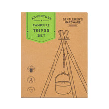 Load image into Gallery viewer, Campfire Tripod Set
