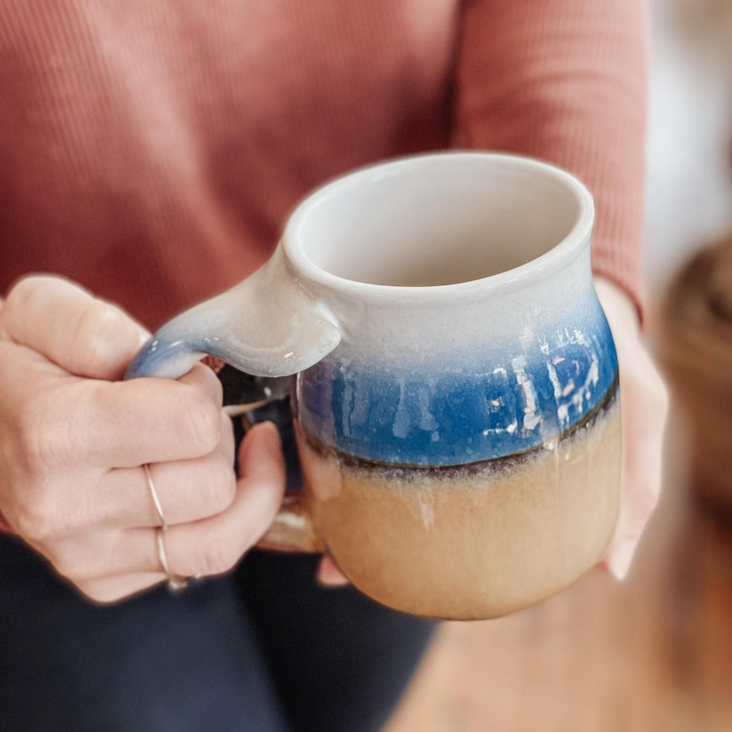 Whale Tail Pottery Mug (In-Store Only)